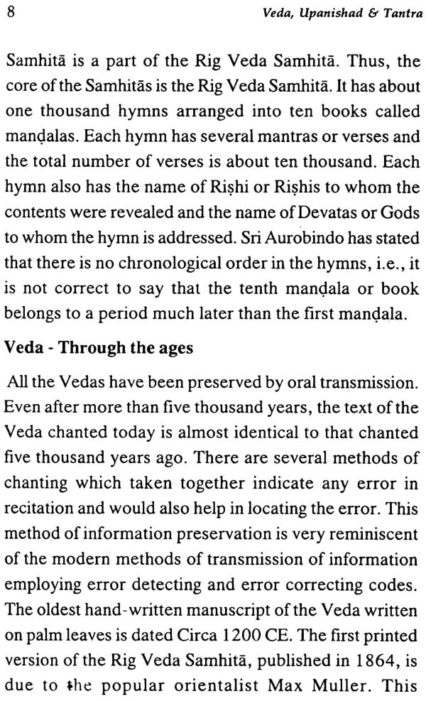 Veda, Upanishad & Tantra in Modern Context