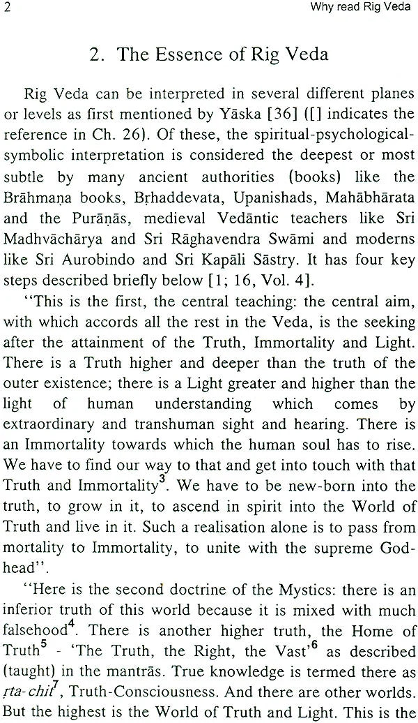 Why Read Rig Veda?