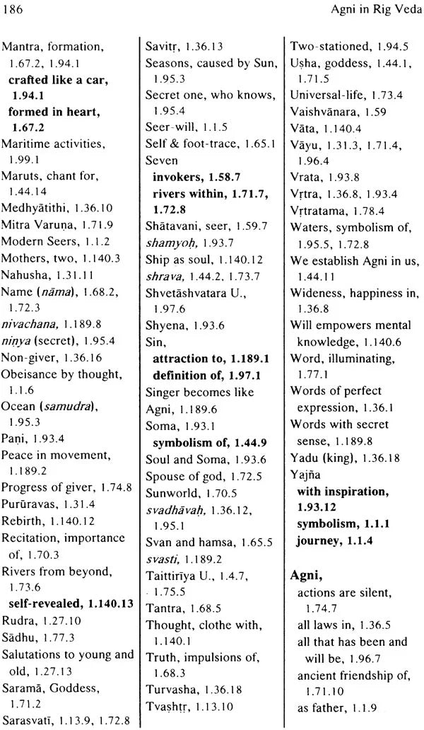 Agni in Rig Veda - First 300 Mantra-s by 12 Rishi-s