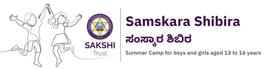 'Samskara Shibira' for boys and girls aged 13 to 16 years